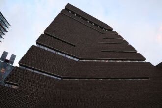 A house exterior in cold weather