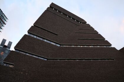 A house exterior in cold weather